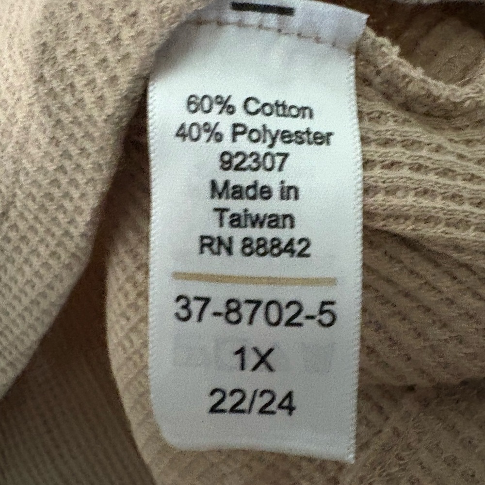 Roaman's Cowl Neck Sweater in Beige - Picture 3 of 6